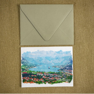 Cartão Postal Montenegro Panorama Ver Viagem
