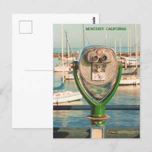 Cartão Postal Monterey Bay California Fotografia cinematográfi
