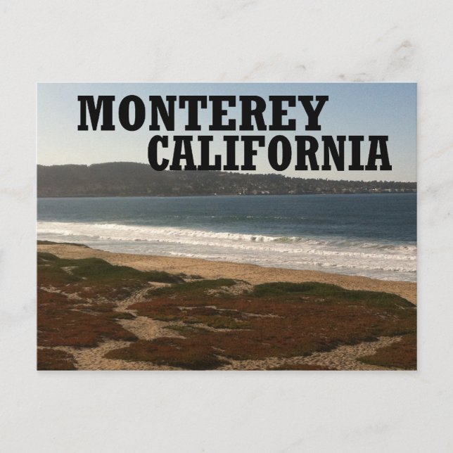 Cartão Postal Monterey California - Postage (Frente)