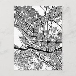 Cartão Postal Monterrey Mexico City Map