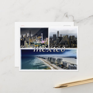 Cartão Postal Monterrey - México - Mosaico -