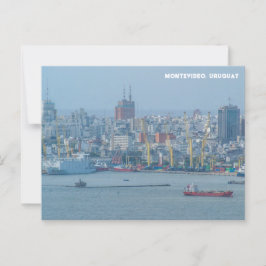 Cartão Postal Montevideo, Uruguay City View