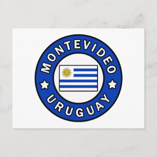 Cartão Postal Montevidéu Uruguai
