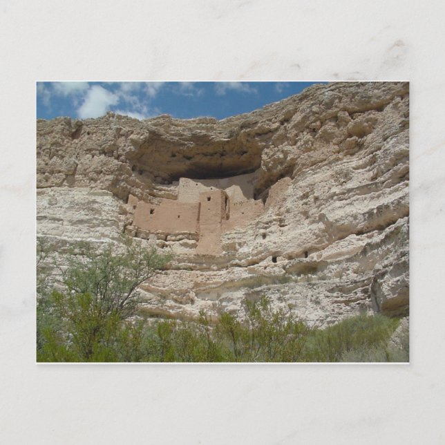 CARTÃO POSTAL MONTEZUMAS CASTLE (Frente)