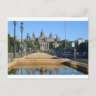 Cartão Postal Montjuic, Barcelona, españa