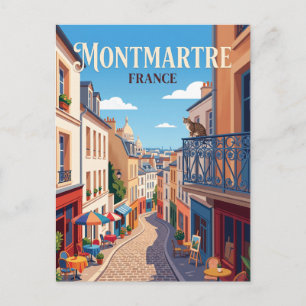 Cartão Postal Montmartre França