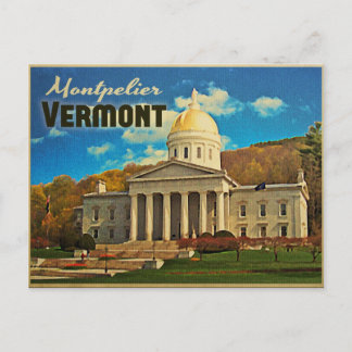 Cartão Postal Montpelier Vermont