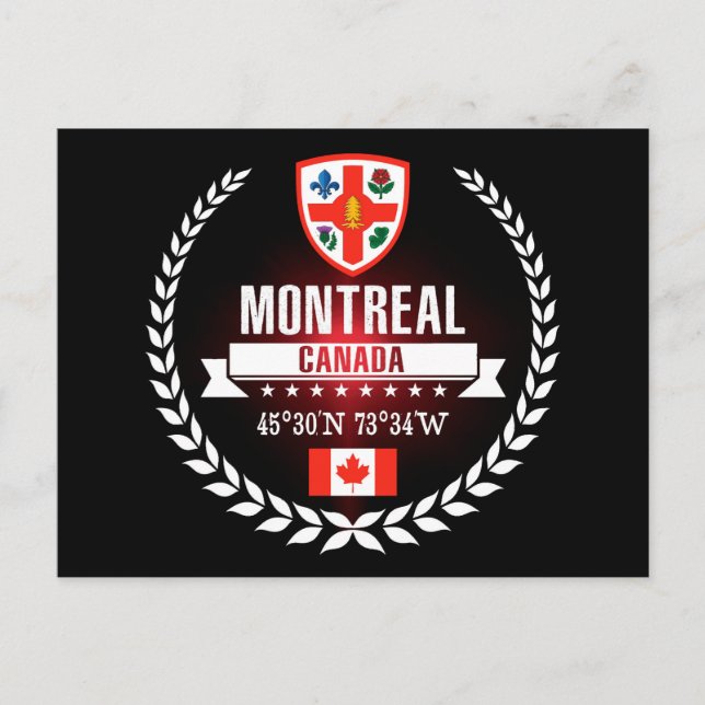 Cartão Postal Montreal (Frente)