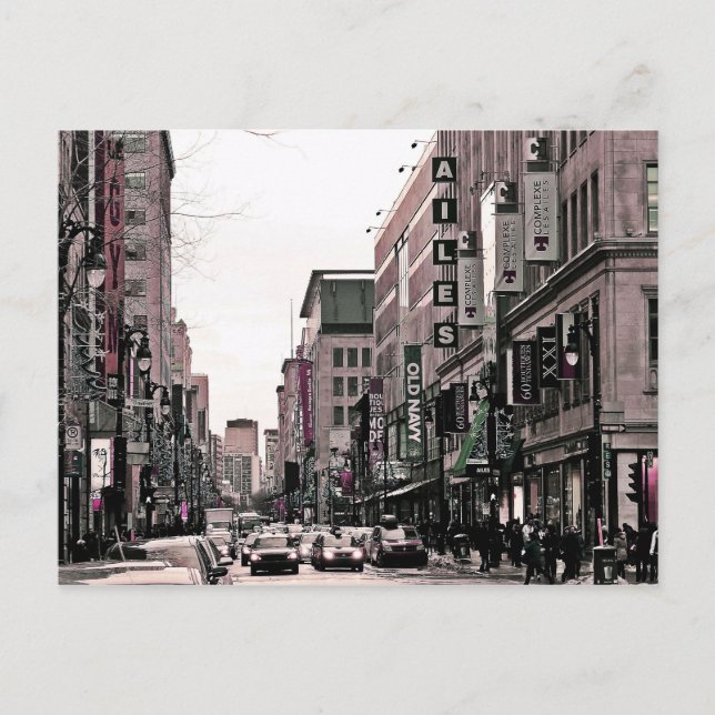 Cartão Postal Montréal (Frente)