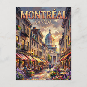 Cartão Postal Montreal Canadá