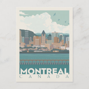 Cartão Postal Montreal, Canadá  Linha telefônica