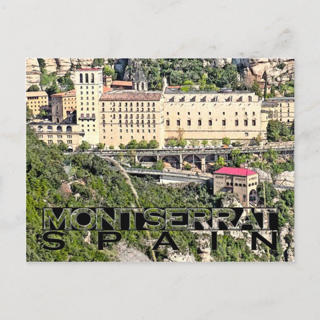 Cartão Postal Montserrat (Frente)