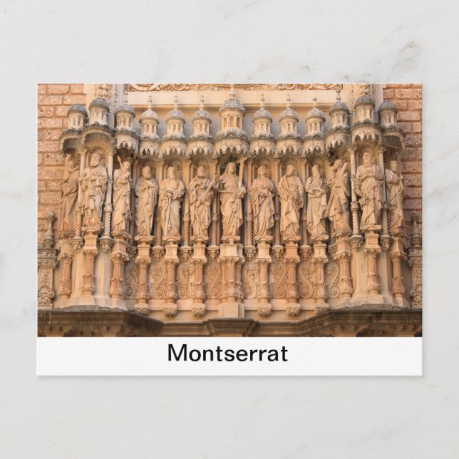 Cartão Postal Montserrat (Frente)
