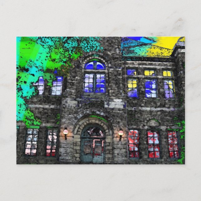 Cartão Postal Monuement (teatro)-Memramco (Frente)