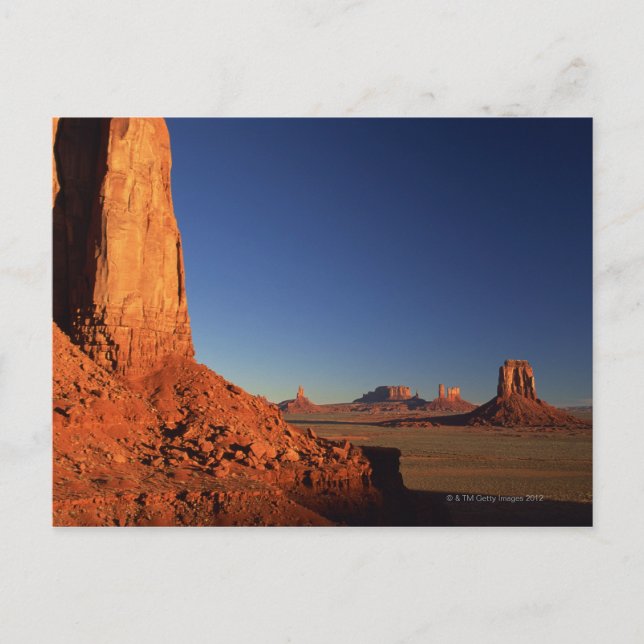 Cartão Postal Monument Valley , Navajo Tribal Park , Arizona (Frente)