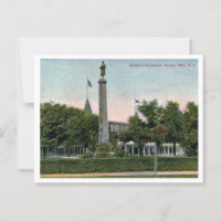 Monumento aos Soldados de Asbury Park NJ 1911 Insp