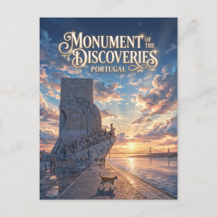 Cartão Postal Monumento das Descobertas Portugal