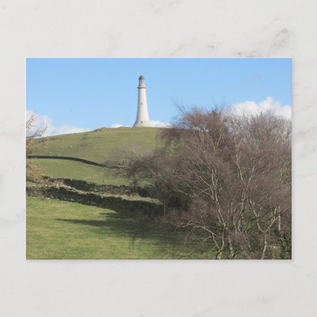 Cartão Postal Monumento de Hoad - Cartão-postal Ulverston (Frente)