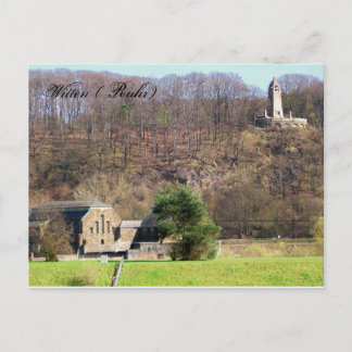 Cartão Postal Monumento de Witten Berger-Central Hidrelétrica