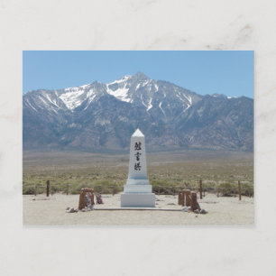 Cartão Postal Monumento Manzanar