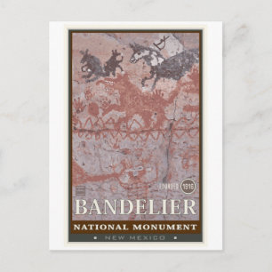 Cartão Postal Monumento Nacional Bandelier 1