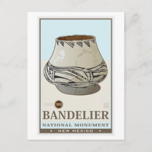 Cartão Postal Monumento Nacional Bandelier 3