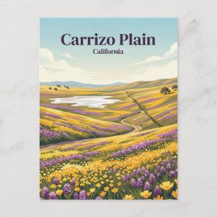 Cartão Postal Monumento Nacional Carrizo Plain EUA
