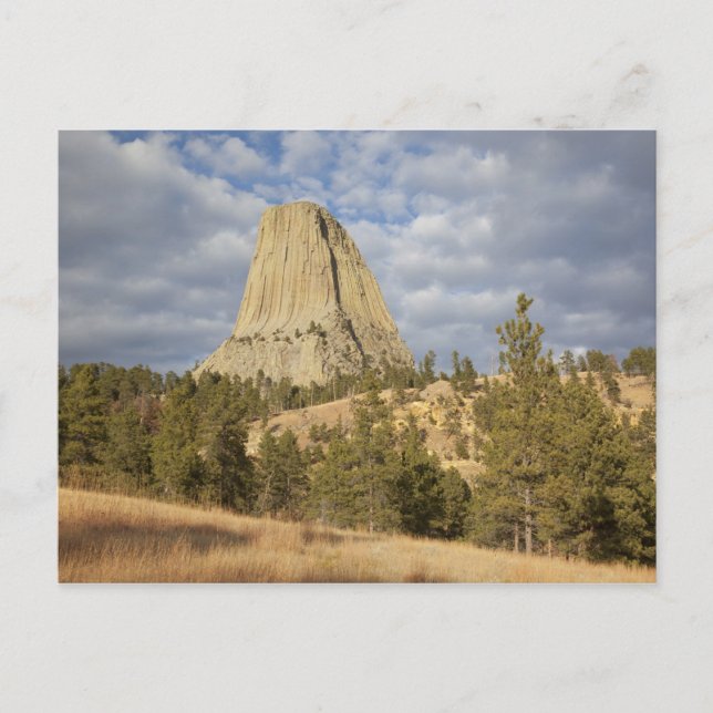 Cartão Postal Monumento Nacional Devils Tower (Frente)