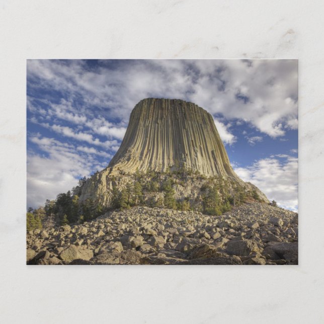 Cartão Postal Monumento Nacional Devils Tower (Frente)