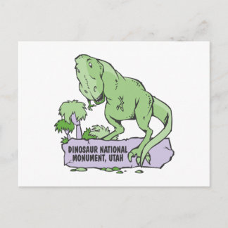 Cartão Postal Monumento Nacional Dinossauro Utah