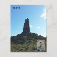 monumento Stephan Stephansson em Vatnsskarð Islând