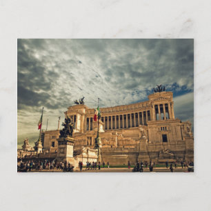Cartão Postal monumento Vittorio Emanuele