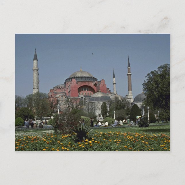 Cartão Postal Monumentos de Istambul (Frente)