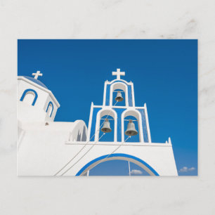 Cartão Postal Monumentos   Igreja grega da cúpula azul