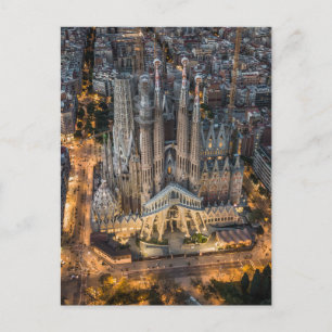 Cartão Postal Monumentos   La Sagrada Familia