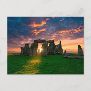 Cartão Postal Monumentos Stonhenge, Inglaterra