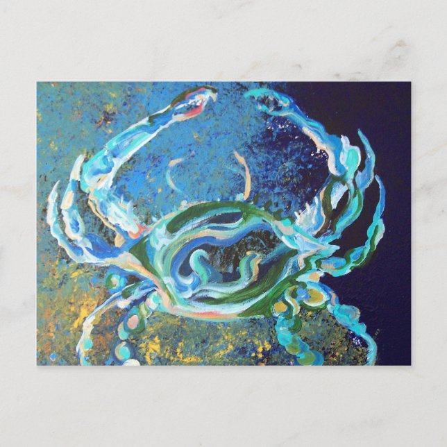 Cartão Postal Moods azuis (Frente)