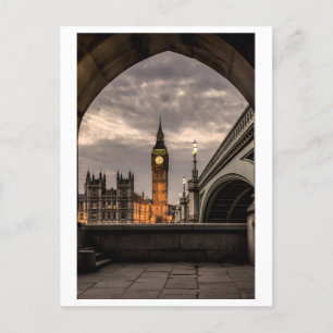 Cartão Postal Moody Big Ben London Foto