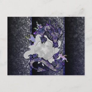 Cartão Postal Moon Dragon