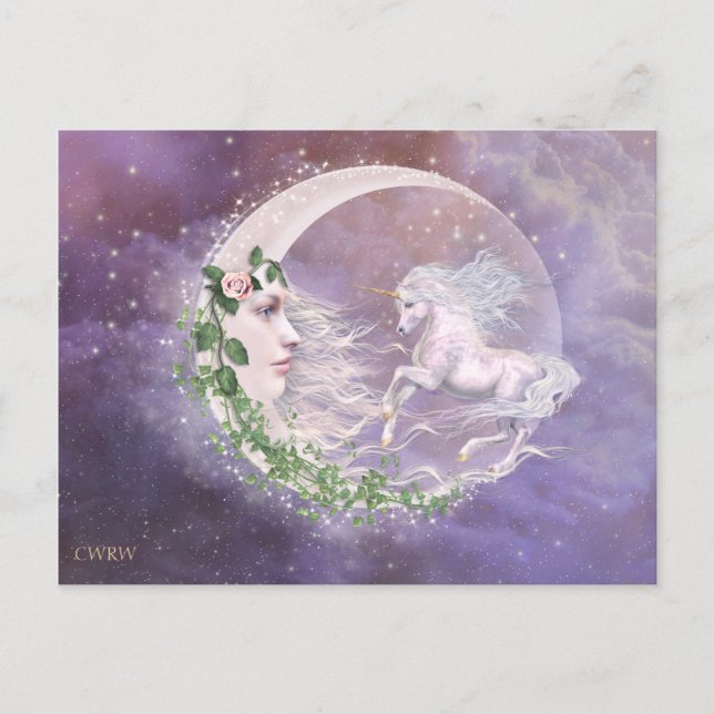 Cartão postal Moonicorn (Frente)