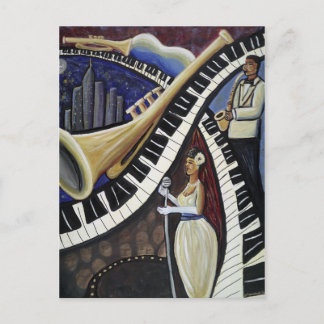 Cartão postal Moonlight Jazz
