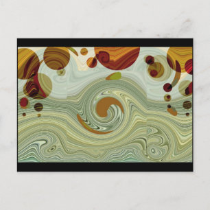 Cartão Postal MOONS de Netuno - Abstrato