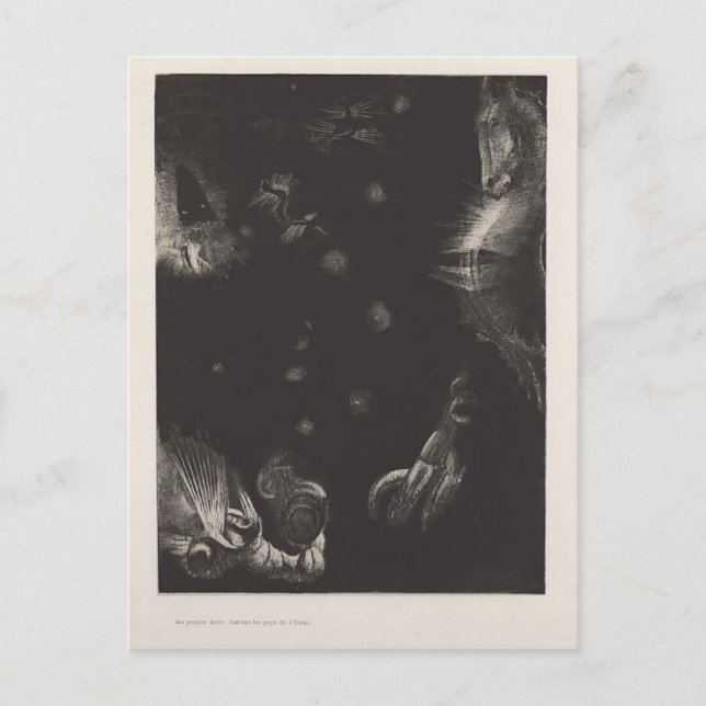 Cartão Postal Moradores de Odilo dos Países do Oceano (Frente)