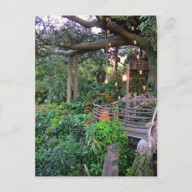 Cartão Postal Morando nas Árvores (Frente)