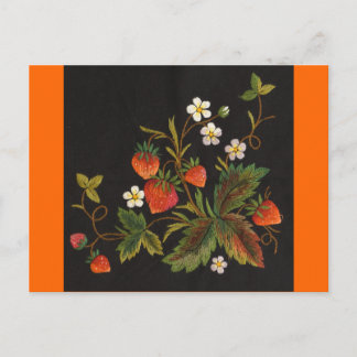 Cartão Postal Morango