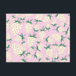 Cartão Postal Morangos Brancos Exóticos Amam Amizade Romance<br><div class="desc">Veja esta arte doce e colorida,  feita por mim para você! Sinta-se livre para adicionar seu próprio texto ou alterar as cores. Visite meu compro para mais!</div>