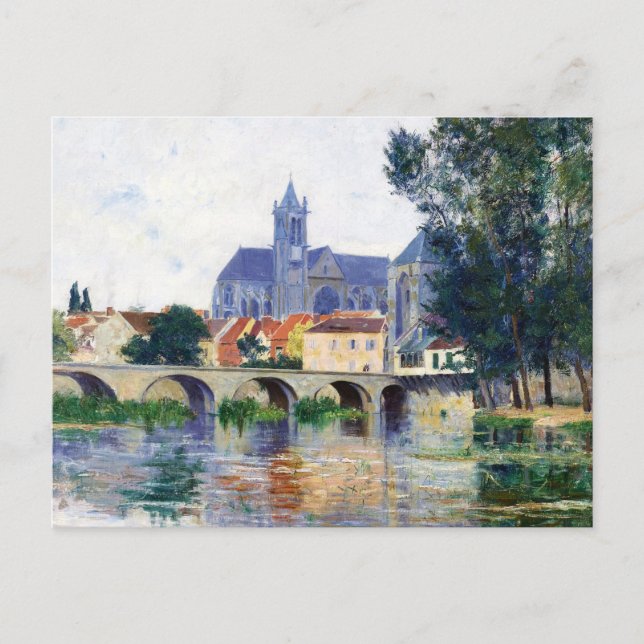 Cartão Postal Moret-Sur-Loing | William Lamb Picknell (Frente)