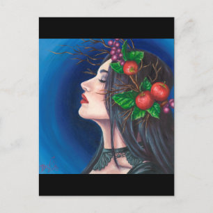 Cartão Postal Morgan Le Fay Postcard Sorceress Postcard Camelot