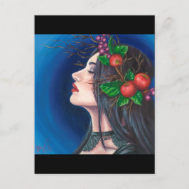 Cartão Postal Morgan Le Fay Postcard Sorceress Postcard Camelot