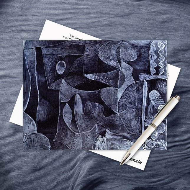 Cartão Postal Morganrealismo Abstrato Paul Klee (Criador carregado)